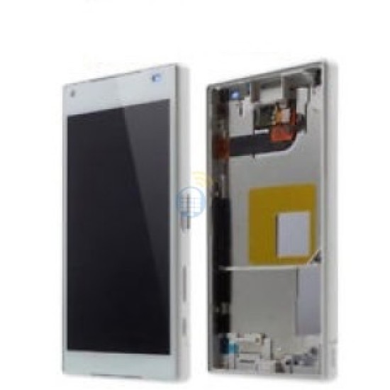 TOUCH+DISPLAY COM FRAME SONY ERICSSON Z5 MINI E5803 BRANCO